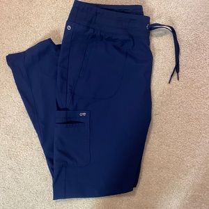 Barco one navy bootcut scrub bottom